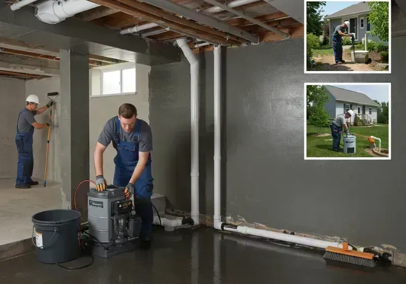 Basement Waterproofing and Flood Prevention process in Cassville, MO